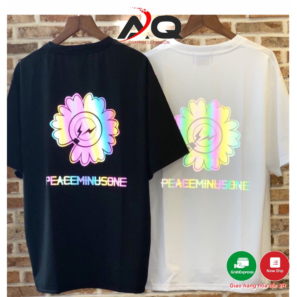 Áo Thun Phản Quang THE WAY Form Rộng Tay Lỡ ATPQ07 Unisex AQ STORE
