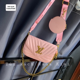 Túi đeo chéo kẹp nách nữ NEW WAVE MULTI-POCHETTE