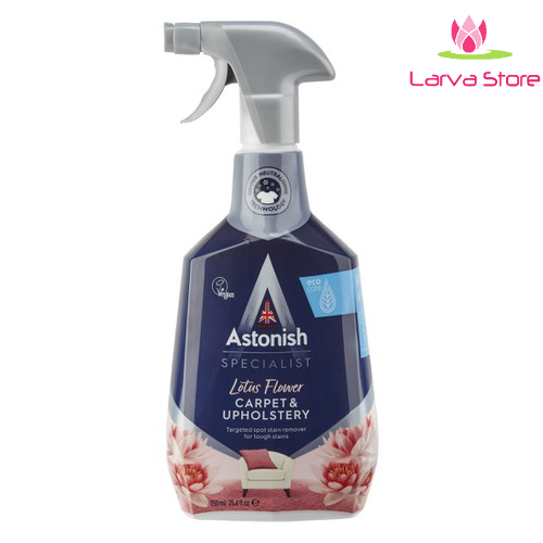 Bình xịt tẩy vết bẩn trên nỉ thảm, ghế Sofa Astonish C6720 750ml