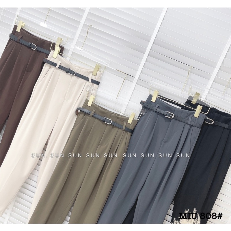 Quần baggy 808 tặng đai