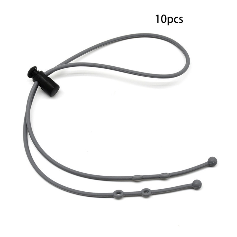 Set 10 Dây Đeo Mắt Kính Bằng Silicone Có Thể Điều Chỉnh