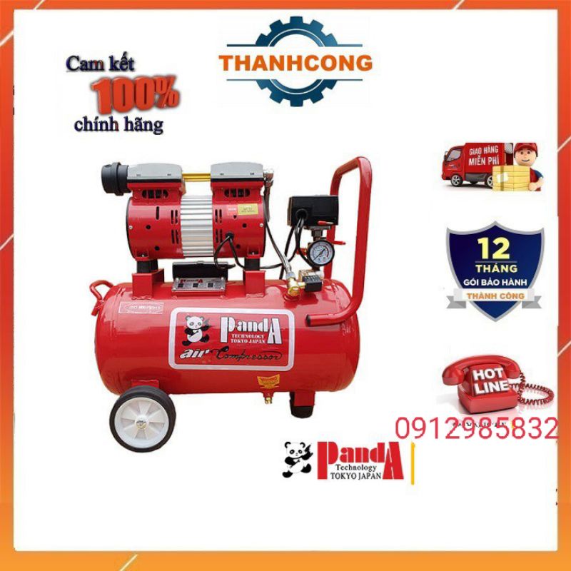 máy nén khí mini panda PA 800/12 lõi đồng 100%.máy nén khí không dầu . Bình 12lít .công xuất 850kw . chạy siêu êm