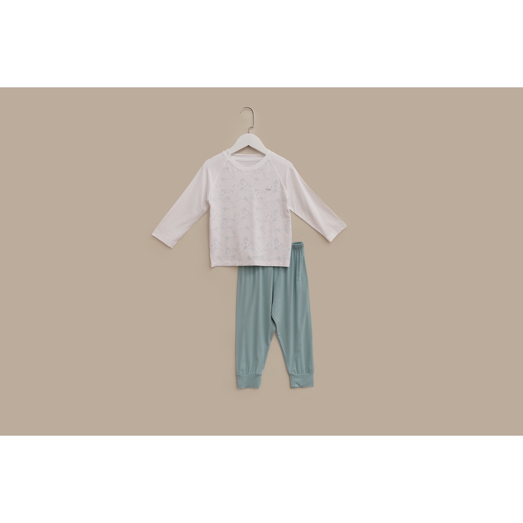 Bộ quần áo cho bé gái pyjama Nous chất liệu Nu Doux mềm nhẹ (Size từ 2 đến 7 tuổi)