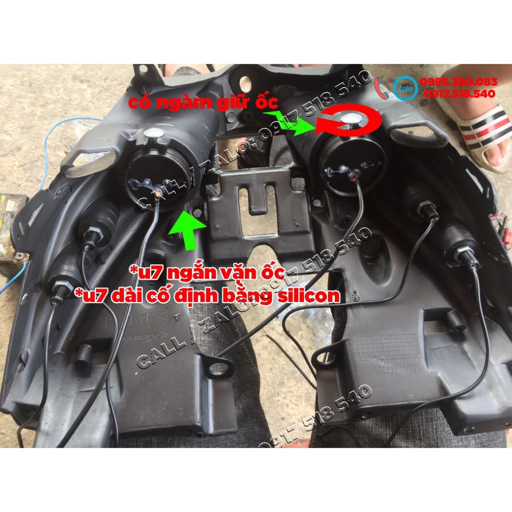 🥇 Khuôn Nhựa Mắt Cú Cho Exciter 135 , Exciter 150 , Winner V1  🥇