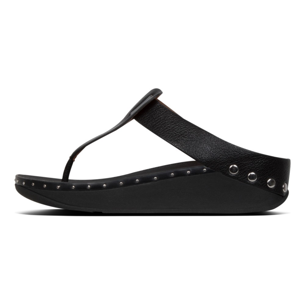 Dép Xỏ Ngón Isabelle Stud Fitflop Black