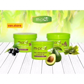 Kem ủ hấp dầu phục hồi tóc Mpros 500g