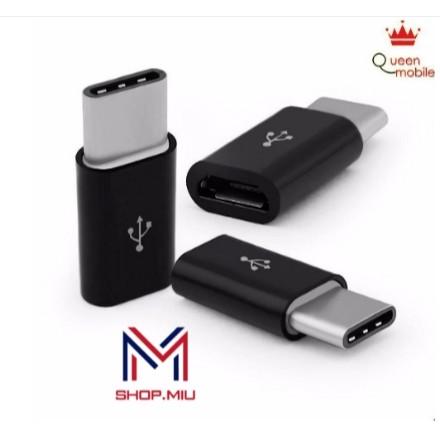 Đầu chuyển Micro usb sang Type C