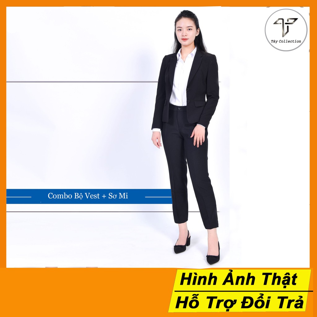 Combo Bộ Vest + Sơ Mi Tây Collection