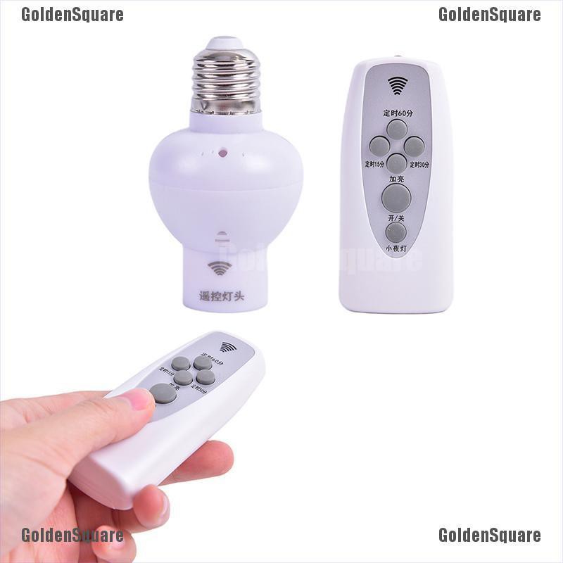 Giá Đỡ Bóng Đèn E27 Cảm Biến Âm Thanh Không Dây Điều Khiển Từ Xa
