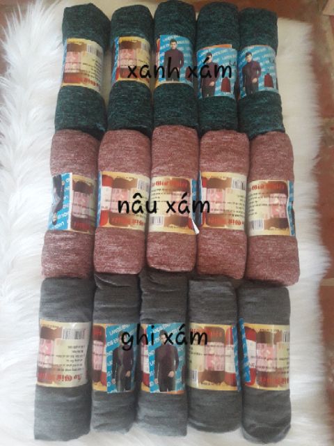 ÁO GIỮ NHIỆT NAM LÓT NỈ CỔ 3 PHÂN