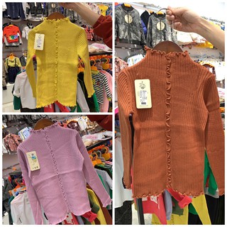 Áo len dáng dài cho bé gái 18-30kg
