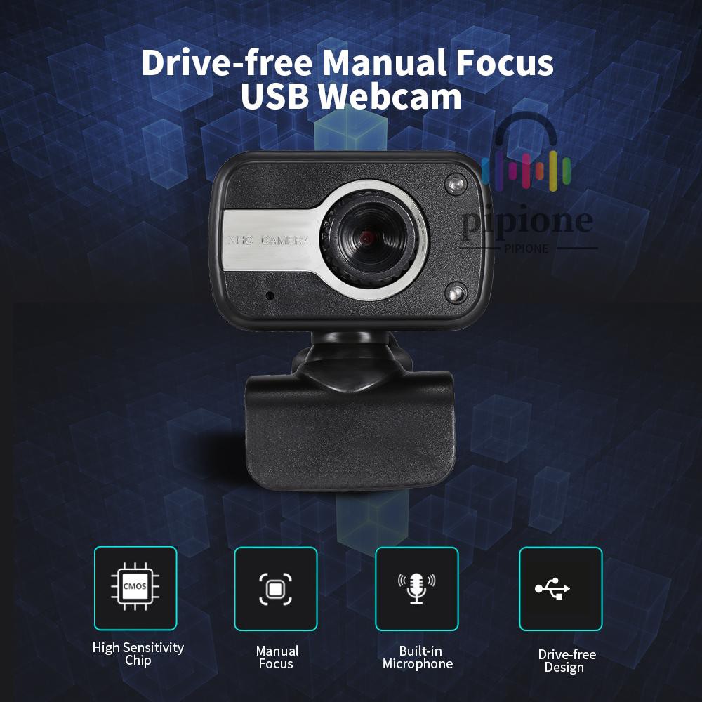 Webcam Usb 480p Kèm Đèn Led Cho Máy Tính | BigBuy360 - bigbuy360.vn