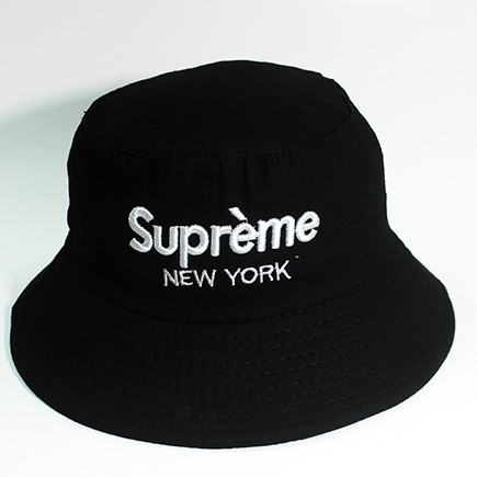 Nón xô Bucket đen SPM New York [BH6T] / non tai beo den / mũ tai bèo / vành / mu vanh / xo