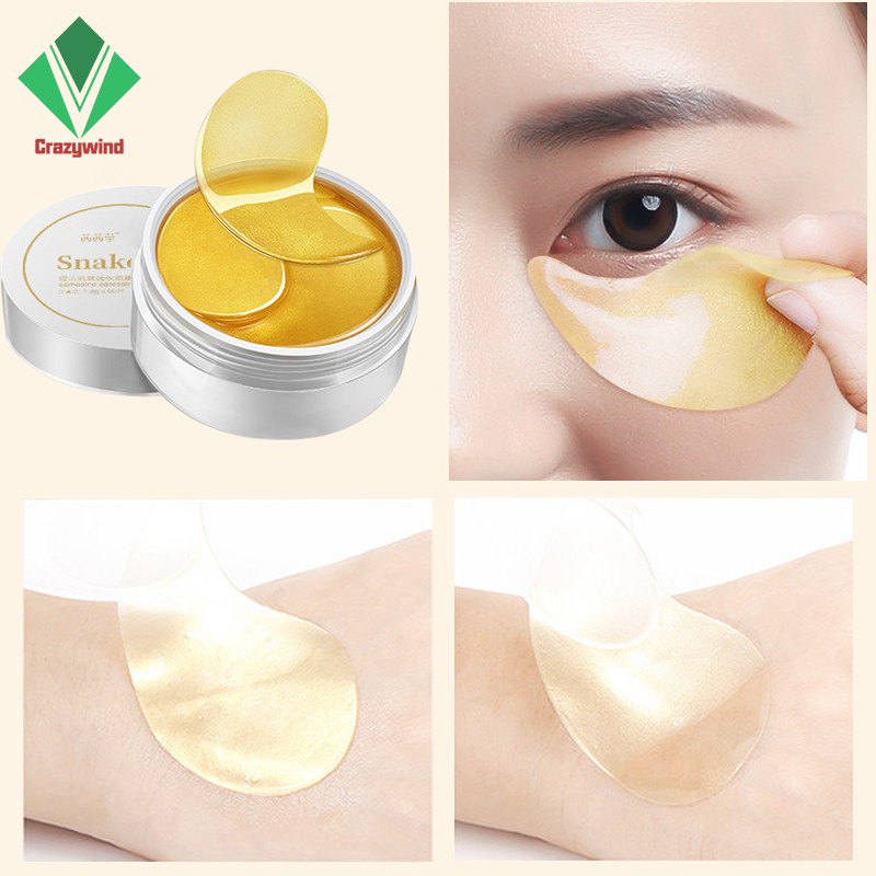 Set 60 miếng mặt nạ vàng xanh tảo biển mắt chống lão hóa dưỡng ẩm cho mắt | BigBuy360 - bigbuy360.vn