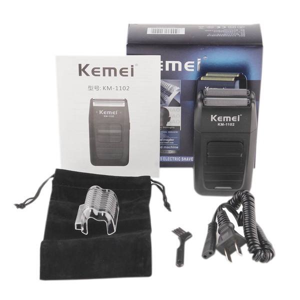 Máy Cạo Râu,Cạo khô  Kemei Km1102 Siêu Sạch Tiện Lợi Khi Sử Dụng