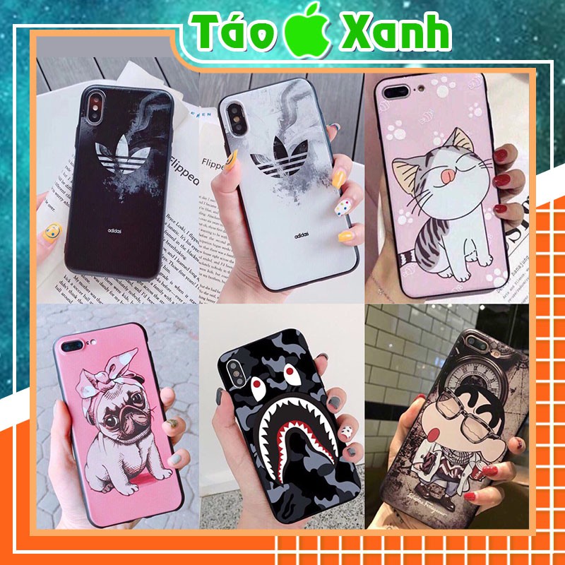 Ốp Lưng Iphone - Ốp Dẻo In Hình Nổi Cá Tính