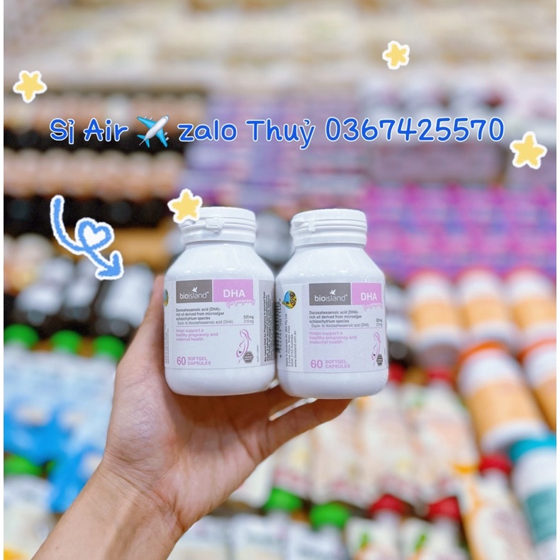 ( Date 4/2025) DHA Bầu Biosland - DHA For Pregnancy bổ xung bà bầu trong thai kỳ 60v Úc