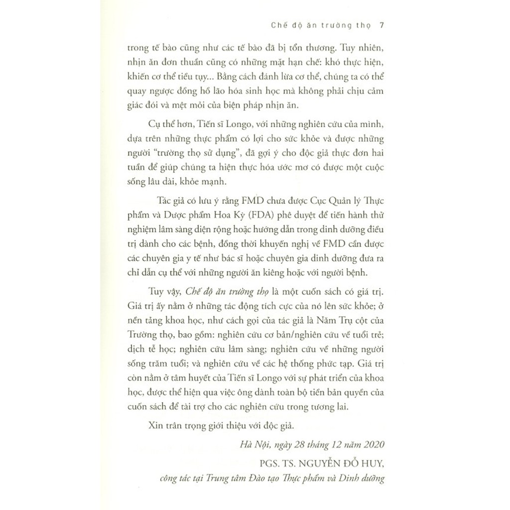 Sách - Chế Độ Ăn Trường Thọ | BigBuy360 - bigbuy360.vn