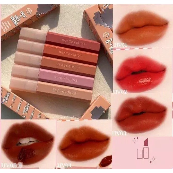Son Kem Lì Half N Half Tangle Glow  HV01 HV02 HV03 HV04 HV05