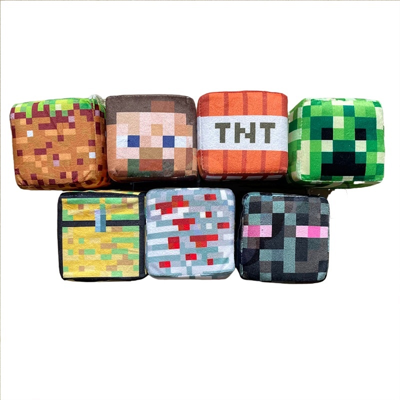 Mới Thú Nhồi Bông Hình Nhân Vật Hoạt Hình minecraft 2022