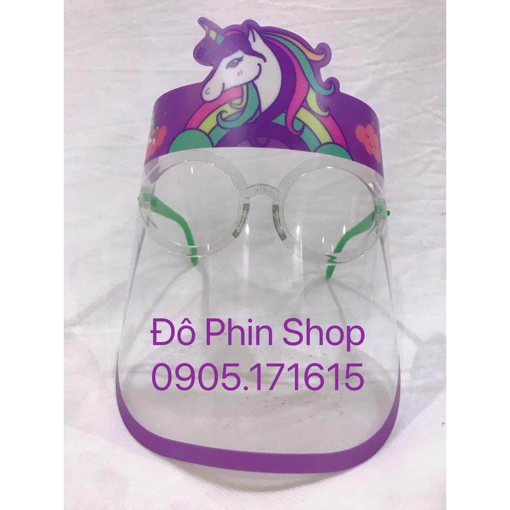 Kính kiếng chắn giọt bắn cho bé, hình in sắc sảo, màu sắc dễ thương, phù hợp trẻ từ 3 tuổi trở lên