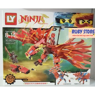 HỘP LẮP RÁP NINJA RỒNG CÓ CÁNH 247 CHI TIẾT