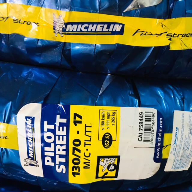Vỏ michelin size 130 gai pilot street