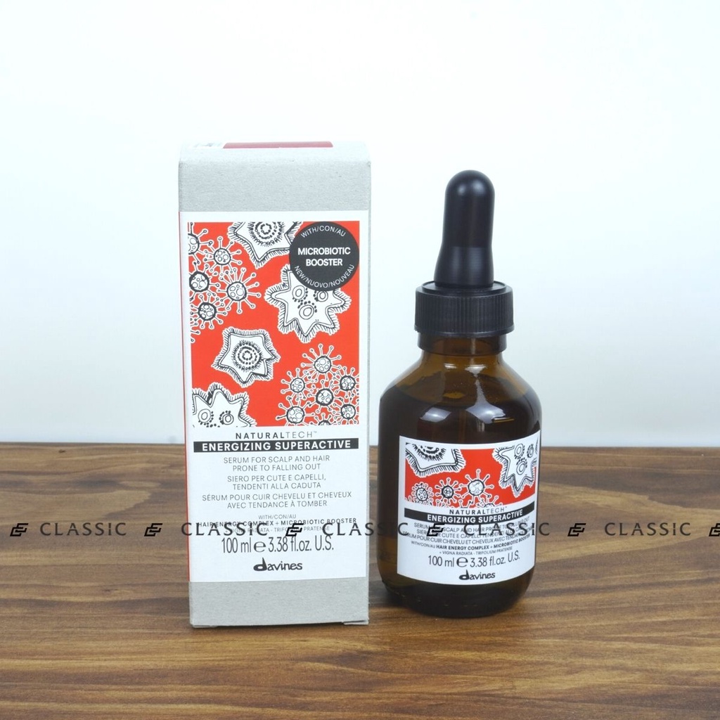 Tinh chất dưỡng tóc Davines Energizing Superactive 100ml