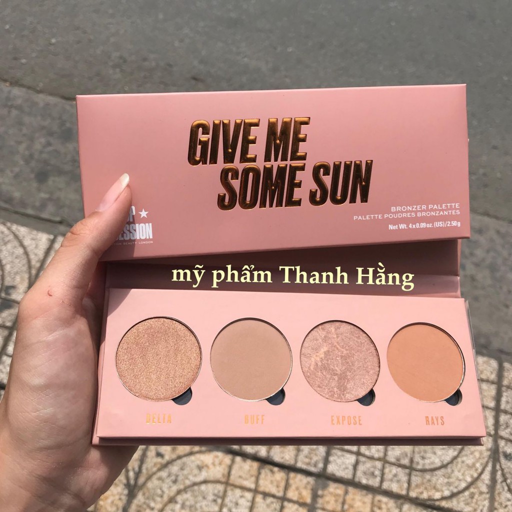 BẢNG TẠO KHỐI MAKEUP OBSESSION GIVE ME SOME SUN BRONZER BLUSH PALETTE NHẬP KHẨU CHÍNH HÃNG - 4325