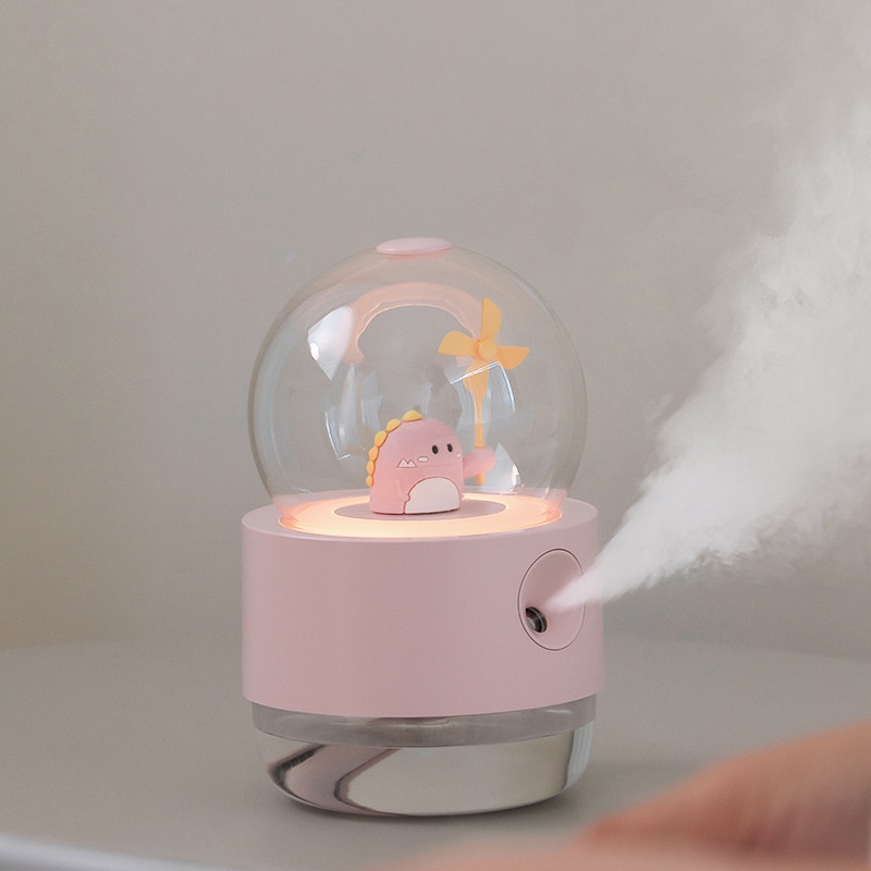 Máy phun sương tạo ẩm không khí FNELSE khuếch tán hương thơm có âm nhạc 300ml nhỏ gọn
