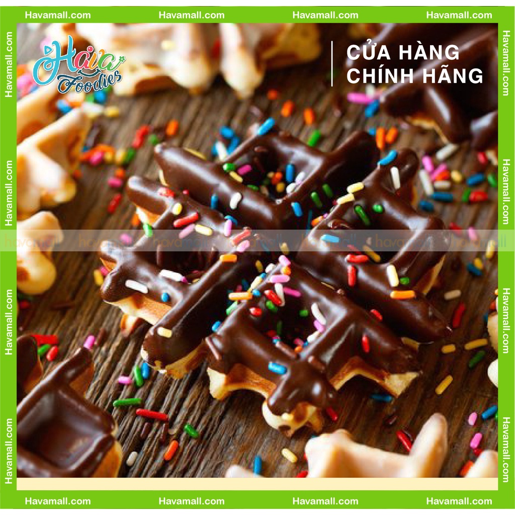 Socola Cốm Nhiều Màu Trang Trí Bánh Havafood Hủ 100g