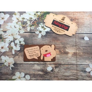 Bảng gỗ trang trí nhà, WC, trang trí shop, quán cà phê