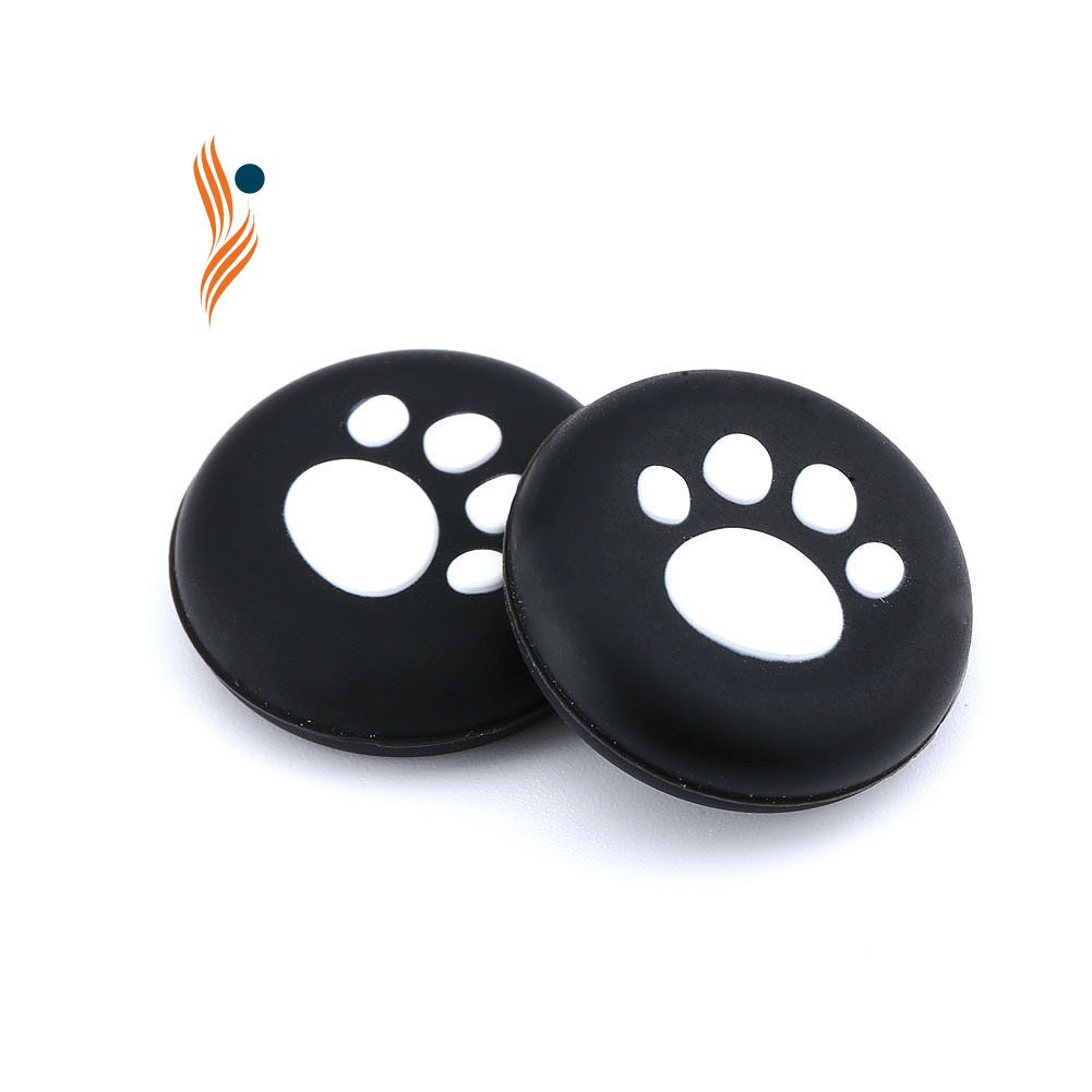 Miếng silicone hình dấu chân cún dùng bọc cần điều khiển tay cầm chơi game PS4 XBOX one/360