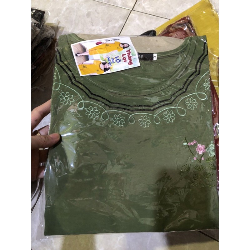 Đồ bộ trung niên vải đũi