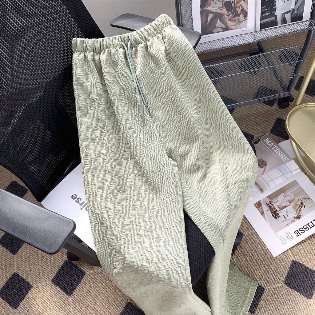 Quần Dài Ống Rộng Lưng Cao Thiết Kế Mới Thời Trang Mùa Hè Dành Cho Nữ