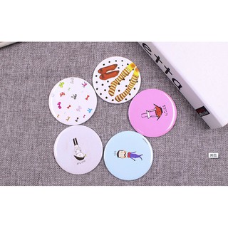Gương mini có vỏ bọc giấy