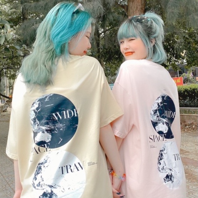Áo phông nam nữ cao cấp SPACE TRAVEL CCS84 by COCCACH - Hàng nhập khẩu