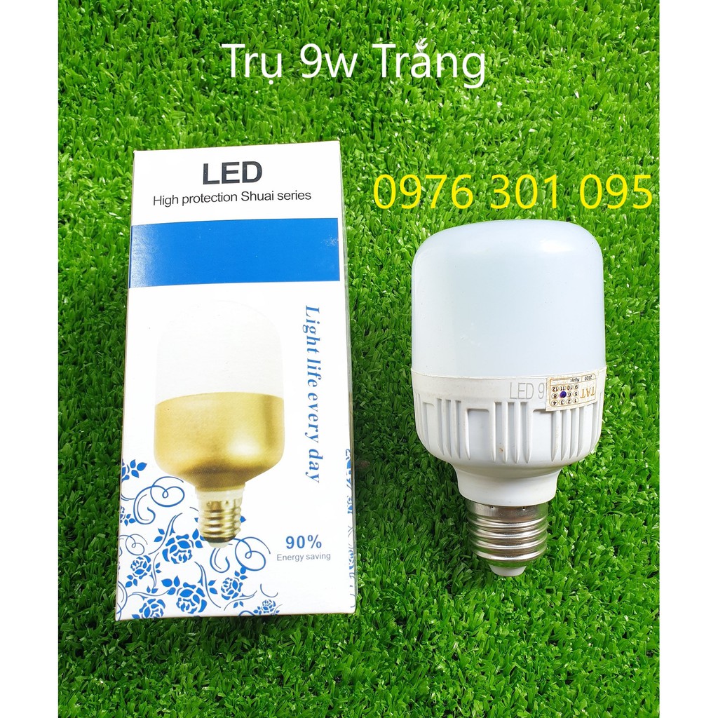 Bóng Đèn Led Trụ 10w (Trắng - Vàng) (Thiếu Wát - Đủ Wát)