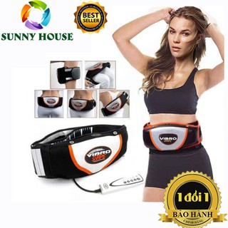 Đai rung nóng giảm cân Vibro Shape, đai massage toàn thân cao cấp - Sunny House