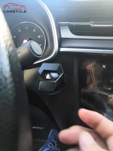 Nút start stop kim loại phong cách siêu xe (ảnh thật lắp xe siêu đẹp) Mazda Honda CRV toyota BENZ BMW Audi C300