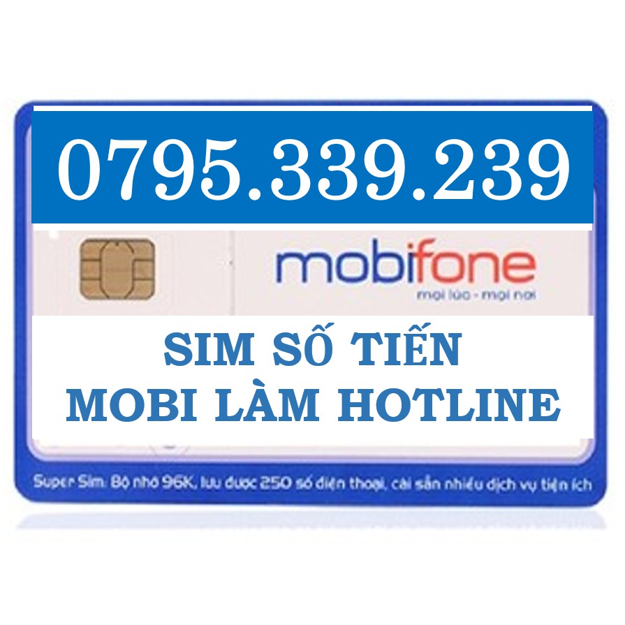 SIM MOBI SỐ ĐẸP - KHO SIM SỐ CHỌN TRẢ TRƯỚC