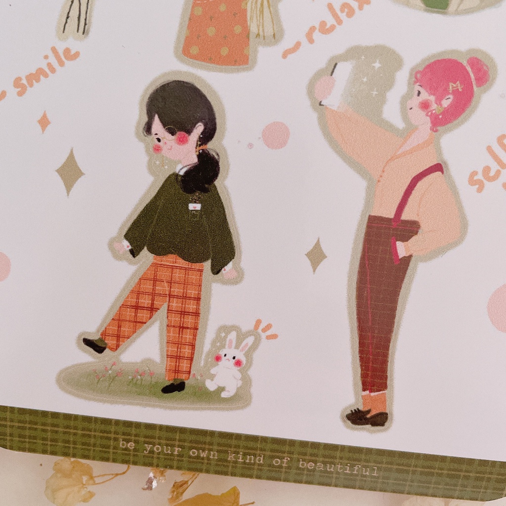Joyful Days -  Sticker chống nước - Meimei Sticker