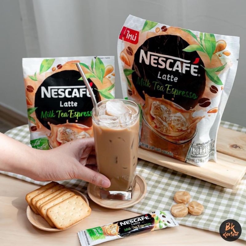 Nescafe Latte Caramel Biscuit Thái Lan