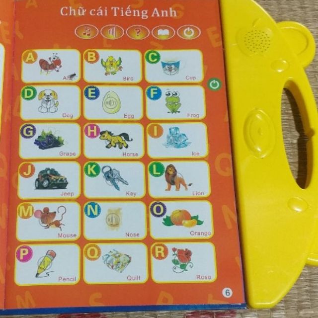 Sách Nói Điện Tử Song Ngữ Anh- Việt Giúp Trẻ Học Tốt Tiếng Anh