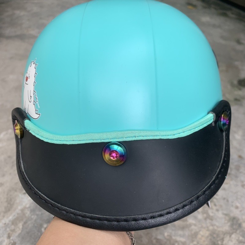 [ Mẫu mới ] nón khủng long gắn 3ốc gr5 sành điệu(nón 2k) nhiều mẫu