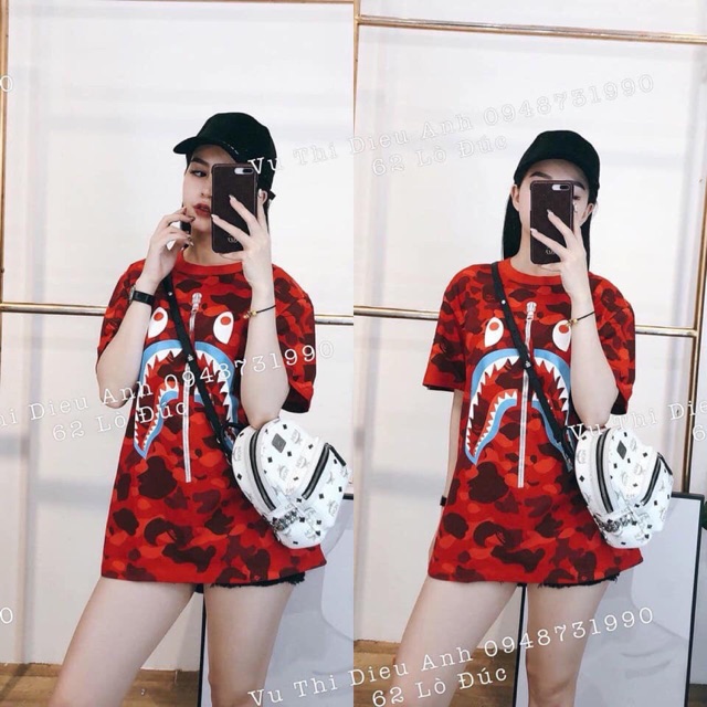 áo cá mập đỏ