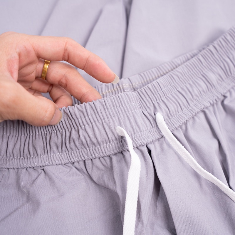 Quần dài nam kaki , Quần dài bo chân chất liệu vải kaki co giãn,Quần cạp chun bo chân