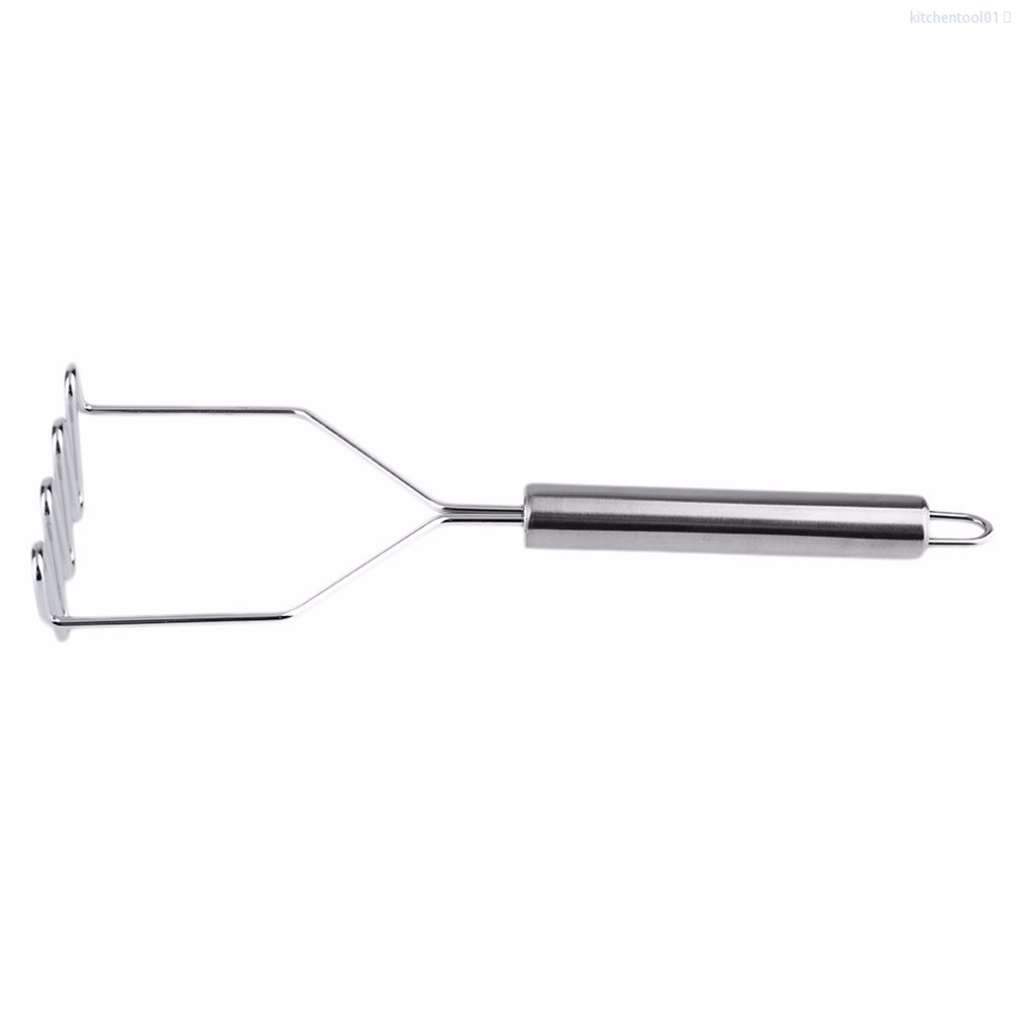 Dụng Cụ Nghiền Khoai Tây Hình Gợn Sóng Bằng Thép Không Gỉ Tiện Dụng Cho Nhà Bếp Mã01