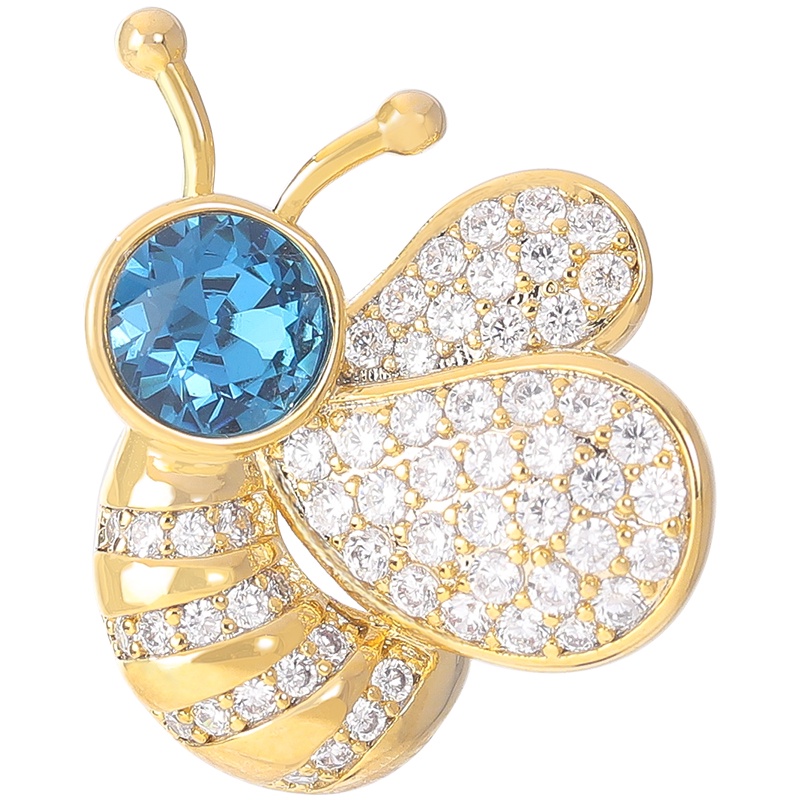 [Jiudolan] Ghim Cài Áo Hình Ong Nhỏ Thời Trang Cao Cấp Chống Chảy Xệ Dành Cho Nữ