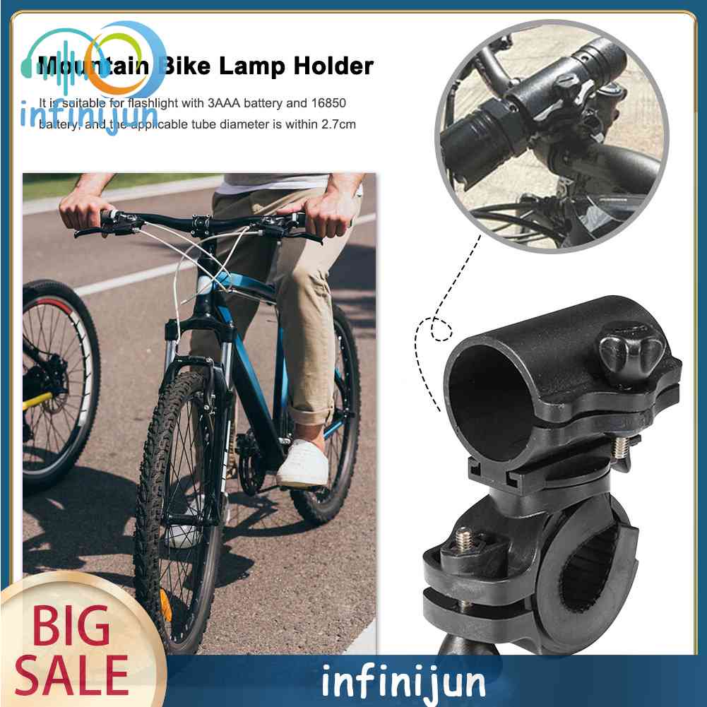 Giá Đỡ Đèn Pin Chống Trượt Cho Xe Đạp Leo Núi